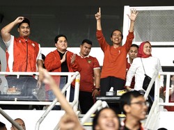 Jokowi Bakal Nonton Indonesia Vs Filipina, Yakin Garuda Menang