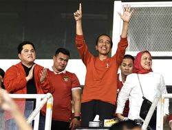 Presiden Jokowi Beri Dukungan ke Timnas Indonesia Jelang Lawan Irak