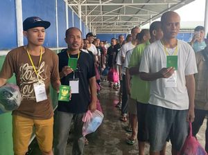 130 Pekerja Migran Indonesia Dideportasi ke Nunukan, 62 Orang Asal Sulsel