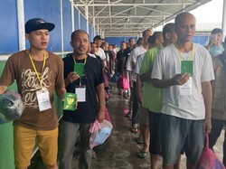 130 Pekerja Migran Indonesia Dideportasi ke Nunukan, 62 Orang Asal Sulsel