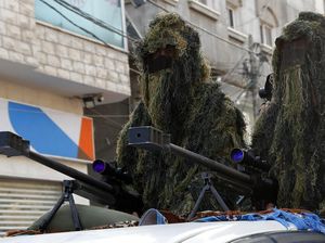 Hamas Tembakkan Roket ke Israel, Terdengar Suara Sirine di Tel Aviv Hamas Tembakkan Roket ke Israel, Terdengar Suara Sirine di Tel Aviv