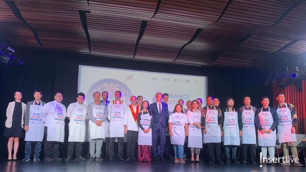 Pembukaan  Pekan Gastronomi Prancis di Indonesia, yang bertajuk 