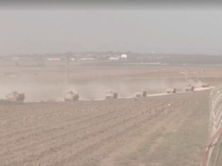 Tank-tank Israel Mulai Bergerak untuk Invasi Darat ke Gaza