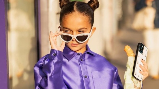 Mengenal Taylen Biggs, Influencer Berusia 10 Tahun yang Menggemparkan Paris Fashion Week