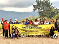 Dibangun Taman Hiburan, Lahan-Tempat Tinggal Petani Desa Batur Terancam Hilang