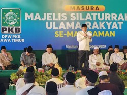 Cak Imin Hadiri Pertemuan Kiai di Madiun, Optimistis Raih 60% Suara di Jatim