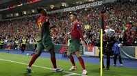 Timnas Portugal puncaki Grup J Kualifikasi Piala Eropa 2024. Dari delapan laga, Portugal sapu bersih dengan kemenangan dan sudah kunci tiket ke Piala Eropa 2024 (AP)