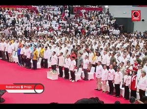 Rakernas Projo Mendadak Selesai, Relawan Berangkat ke Kertanegara