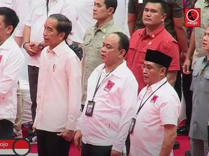 Jokowi Hadiri Rakernas Projo
