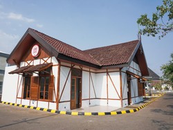 Kala Bangunan Tua di Stasiun Garut yang Disulap Jadi Kafe Estetik