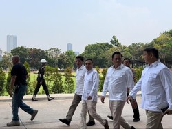 Ketum-ketum Parpol Pendukung Prabowo Hadiri Rakernas Projo
