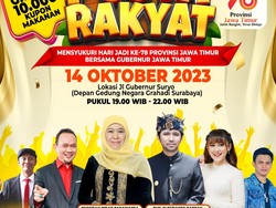 Khofifah Ajak Warga Hadiri Pesta Rakyat Jatim, Ada Happy Asmara-Cak Lontong