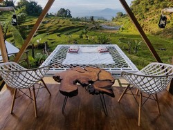 Staycation di Sikabu Glamping, Sejuknya Alam Kaki Gunung Sago