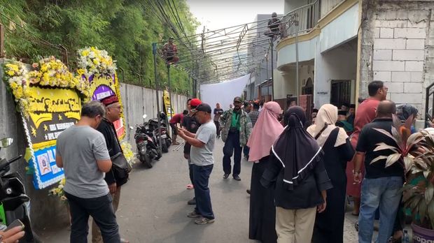 Suasana Rumah Duka Gembong Warsono