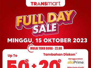 Meluncur Bun! Di Transmart Full Day Sale Produk Makanan Kemasan Dijual Murah