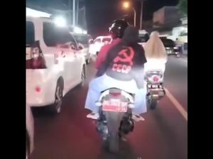 Wanita di Ternate Diamankan Polisi Usai Pakai Kaus Bergambar Palu Arit