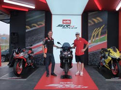 Aprilia SR GT Replica Rilis di MotoGP Mandalika, Harga Beda Rp 5 Juta