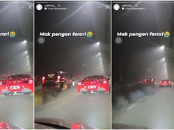 Pengemudi Ferrari-Pajero Sport yang Balap Liar di Palembang Diamankan
