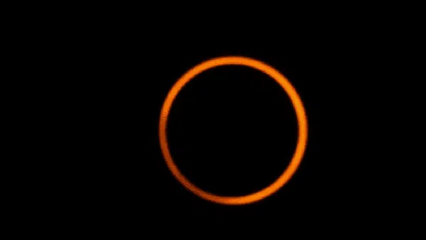 Potret Gerhana Matahari Cincin 2023 di Benua Amerika