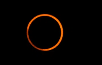 Potret Gerhana Matahari Cincin 2023 di Benua Amerika