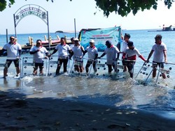 Komunitas Bank Jatim Big Wave Gelar Jatimers Peduli Terumbu Karang