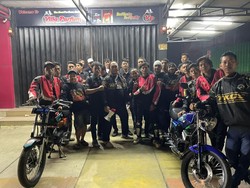 Klub Motor RX King Subang Ngegas Dukung Gibran di Pilpres 2024