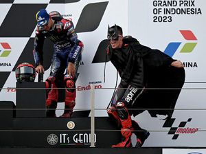 Maverick Vinales di Mandalika: Bercanda Dulu, Podium Kemudian Maverick Vinales di Mandalika: Bercanda Dulu, Podium Kemudian