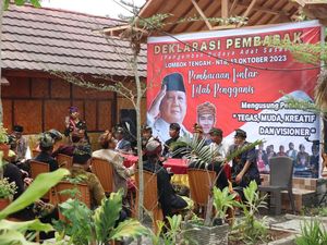 Pembasak Lombok Tengah Deklarasi Dukung Prabowo-Gibran di Pilpres