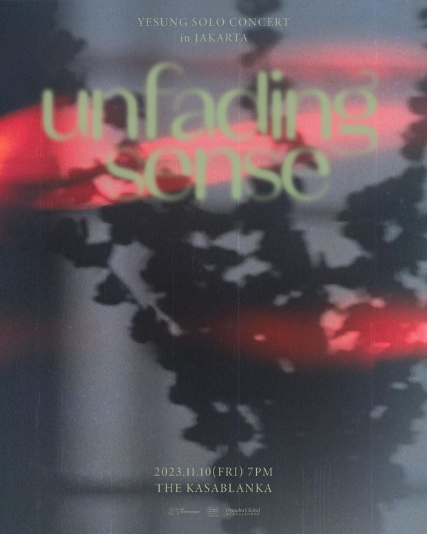 Poster konser Yesung 'Unfading Sense' di Jakarta/ Foto: instagram.com/dyandraglobal Poster konser Yesung 'Unfading Sense' di Jakarta