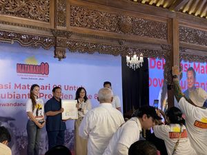 Relawan Matahari 08 Deklarasi Dukung Prabowo di Pilpres 2024