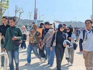 Hari Terakhir, MotoGP Mandalika 2023 Diserbu Fans Marc Marquez