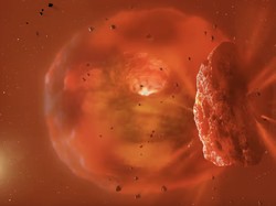 Ngeri! Ilmuwan Pantau Dua Planet Es Raksasa Tabrakan Dahsyat