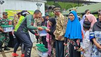 Wujud Nyata TNI Manunggal Rakyat di Puncak Bogor Jawa Barat