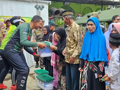 Wujud Nyata TNI Manunggal Rakyat di Puncak Bogor Jawa Barat
