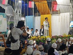 Hadiri Maulid di Cibinong Bogor, Cak Imin Minta Restu Ibu-ibu