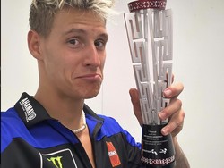 Quartararo Sebut Podium 3 MotoGP Mandalika Jadi yang Terbaik Baginya Tahun Ini
