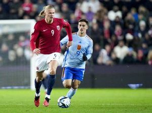 Erling Haaland Mati Kutu Lawan Spanyol