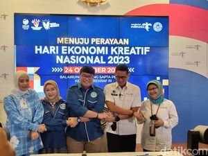 Hari Ekonomi Kreatif Diresmikan, Diharapkan Jadi Lebarannya Sektor Ekraf Hari Ekonomi Kreatif Diresmikan, Diharapkan Jadi Lebarannya Sektor Ekraf