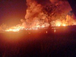 5 Fakta Kebakaran Pabrik Triplek di Polokarto Sukoharjo