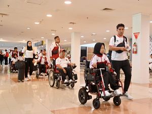 Kontingen Indonesia Terbang ke Hangzhou, Kejar Emas Asian Para Games