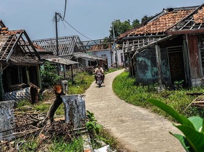 Penampakan Kampung di Lebak yang Mau Ditenggelamkan Gegara Bendungan