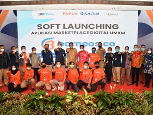 Pupuk Kaltim Dukung Pengembangan UMKM Lewat Marketplace Lokal