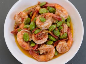 Resep Tumis Udang Pete Bumbu Tauco Pedas, Lauk Enak Nasi Hangat