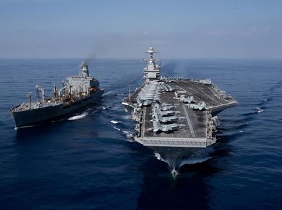 Siap Bantu Israel, Kapal Induk Terbesar Dunia Milik AS Tiba di Laut Mediterania