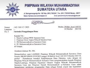 Muhammadiyah Sumut Galang Dana untuk Bantu Warga Palestina Muhammadiyah Sumut Galang Dana untuk Bantu Warga Palestina