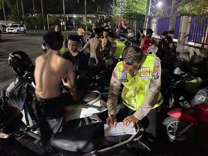 69 Motor Diamankan Saat Razia Balap Liar di Nganjuk 69 Motor Diamankan Saat Razia Balap Liar di Nganjuk