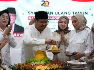 Cara Sederhana Gerindra Jatim Rayakan Ultah ke-72 Prabowo