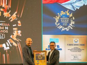 Kinerja Unggul, Brantas Abipraya Raih Penghargaan di SOE & Economic Forum