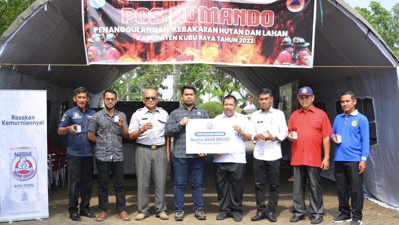Hari Ke-10 Pemadaman Kebakaran Lahan Gambut di Riau