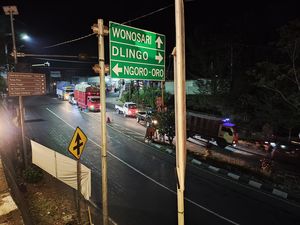Info Dab! Jalan Jogja-Wonosari Patuk Dibuka Tutup Lagi
